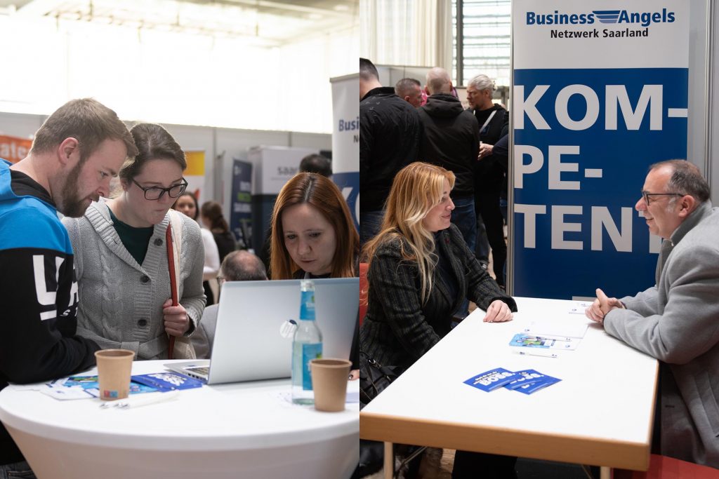 Am Stand der Business Angels